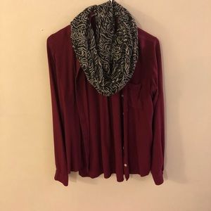 Long sleeve button up